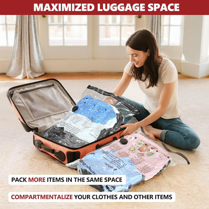 Space-Saving Travel Vacuum Bags